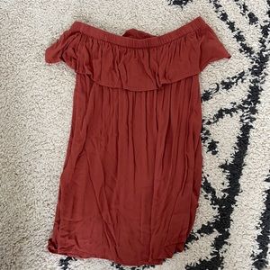 Off the shoulder dress